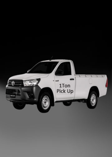 Pickup truck for rent